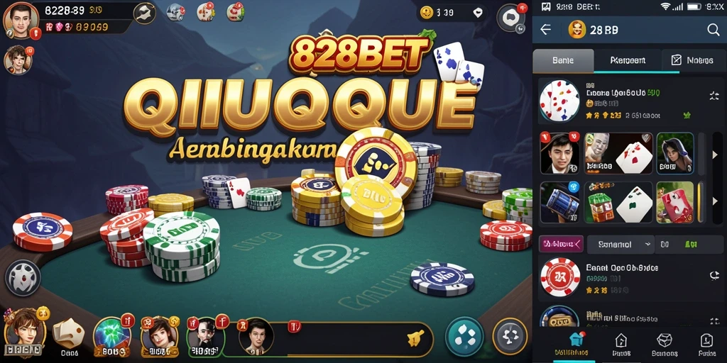 Tampilan gameplay QiuQiu yang menegangkan dan interaktif.