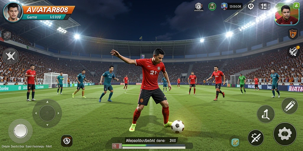 Tampilan gameplay AVATAR808 yang mendebarkan dan realistis.