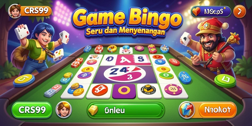 Tampilan menarik dari gameplay Bingo di CRS99.