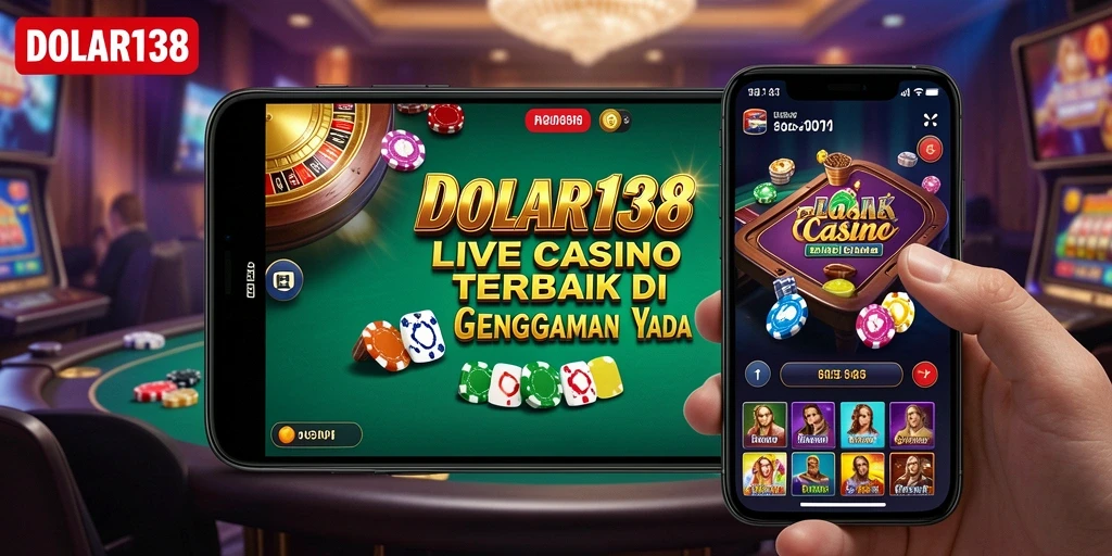 Tangkapan layar gameplay Live Casino yang menarik di DOLAR138.