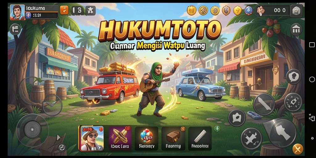 Tampilan gameplay seru dari HUKUMTOTO yang mengasyikkan.
