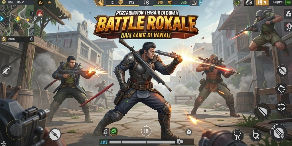 Gameplay intens di medan perang JJ62 dengan grafis yang memukau.