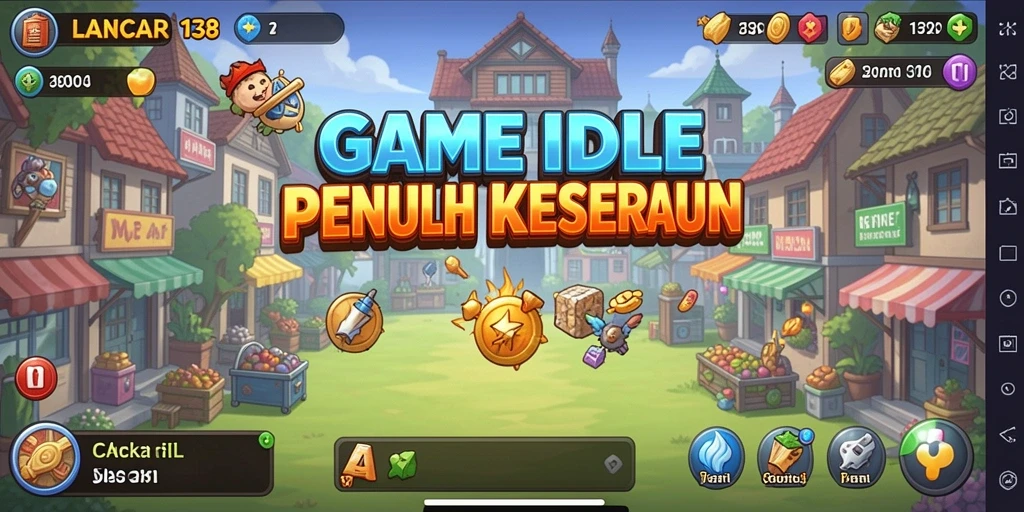 Screenshot gameplay LANCAR138 dengan fitur Idle yang menarik.