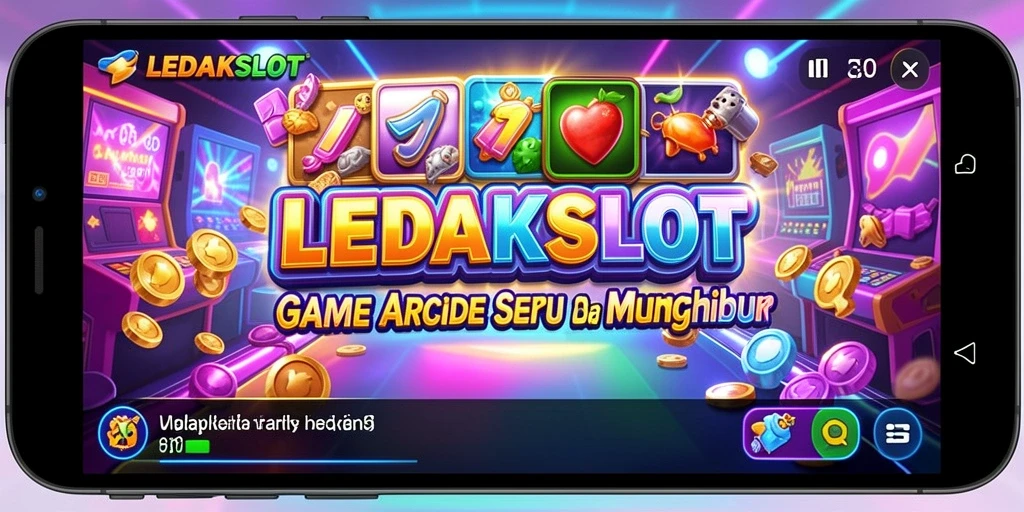 Tampilan gameplay LEDAKSLOT yang menarik dan penuh warna.