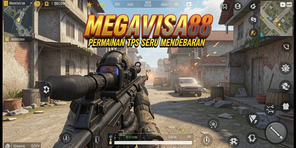 Tampilan gameplay MEGAVISA88 yang mendebarkan dalam pertempuran TPS.
