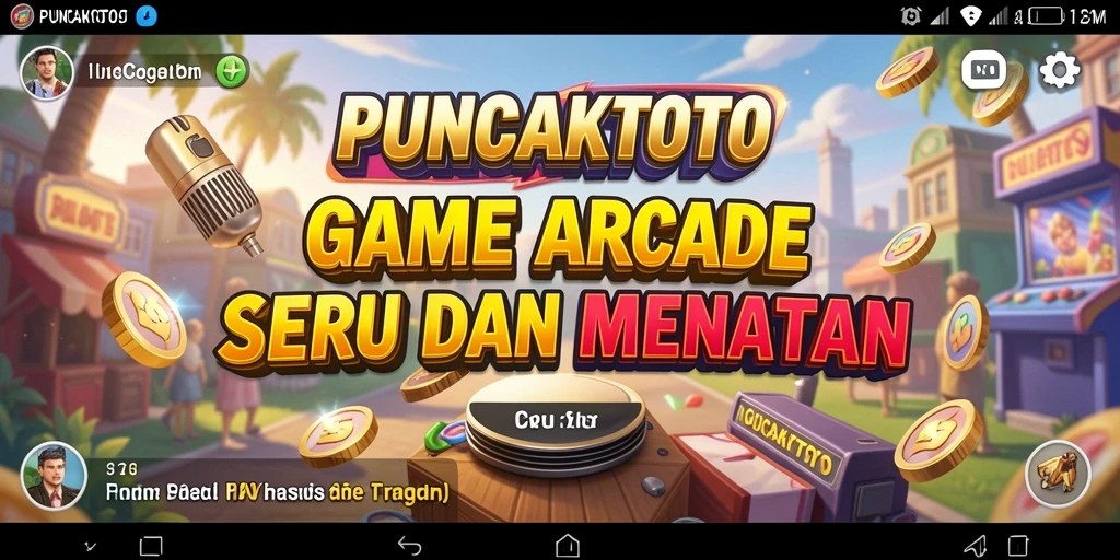 Tampilan gameplay seru dan menantang dari PUNCAKTOTO.
