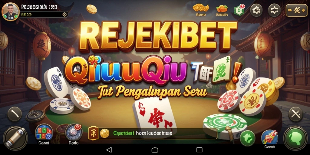 Gameplay seru QiuQiu di REJEKIBET.