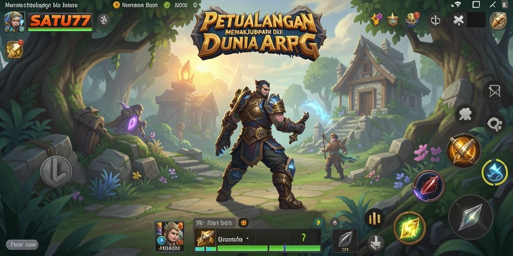 Tampilan gameplay menegangkan dalam SATU77 dengan aksi epic dan eksplorasi luas.