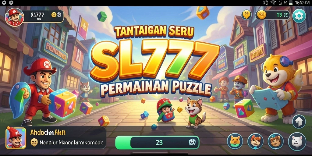 Gameplay menarik dari SL777 yang menantang keterampilan puzzle Anda.