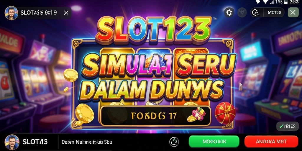 Tampilan gameplay SLOT123 yang menarik dan inovatif.